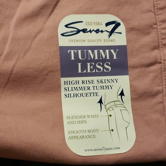 SEVEN 7 HIGH RISE SKINNY JEANS - Picture 5 of 12